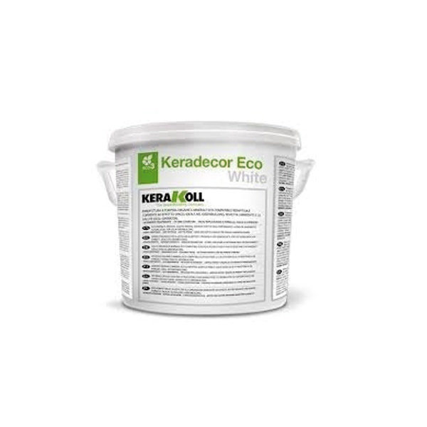 KERADECOR ECO WHITE pittura organica traspirante