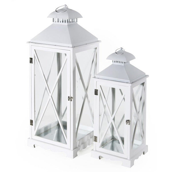lanterne, lanterna bianca, lanterna classica,lanterna bianca Arles classica- Rota Commerciale- Arredo giardino