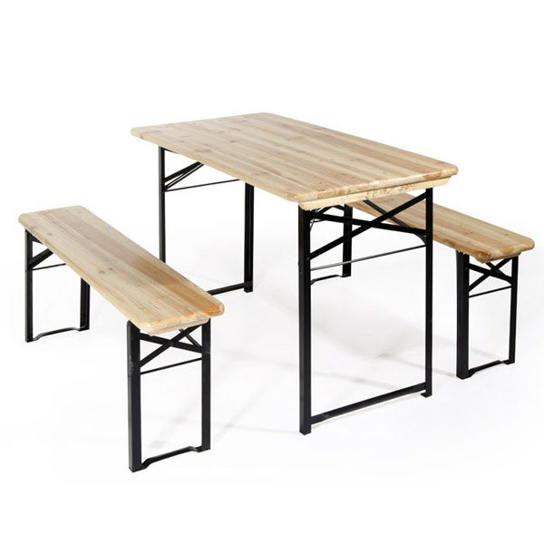 tavolo set birreria, tavolo legno, Rota Commerciale Bergamo, arredo giardino Bergamo, Giardinaggio Bergamo