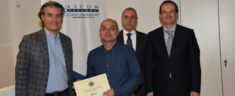 PREMIO IMPRESA STORICA BERGAMO- ROTA COMMERCIALE MATERIALI EDILI