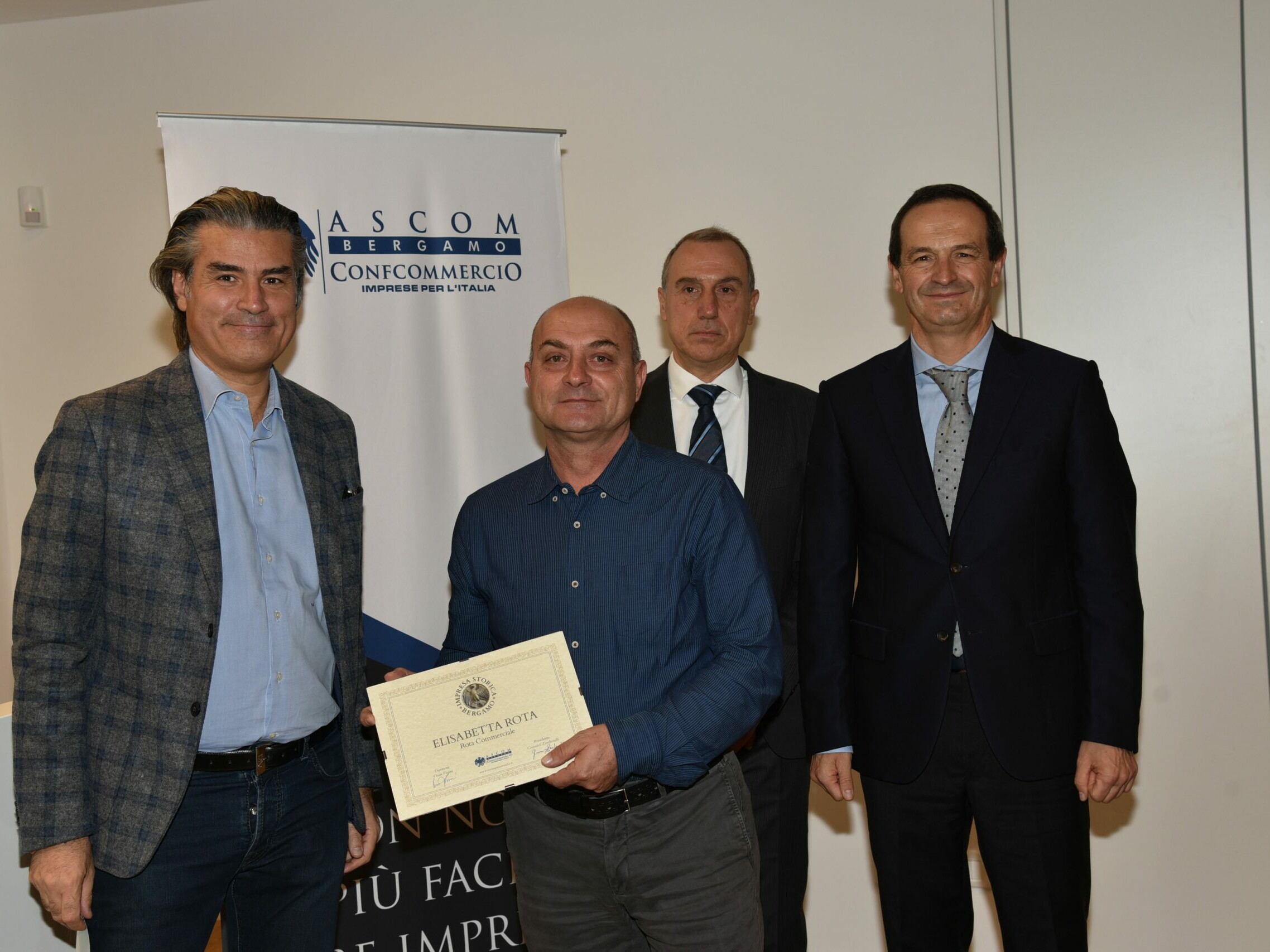 Premio impresa storica Bergamo- Rota Commerciale