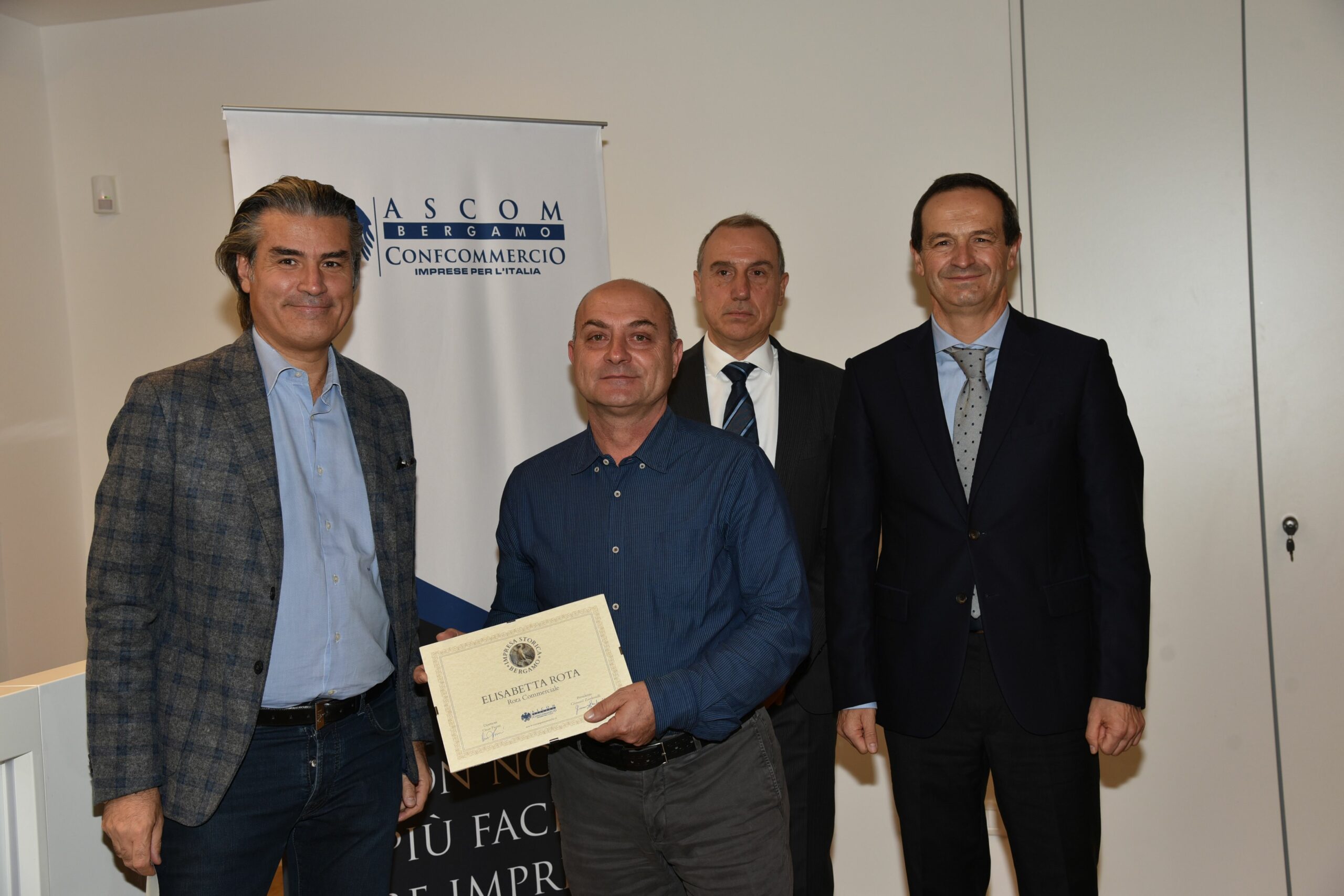 Premio impresa storica Bergamo- Rota Commerciale