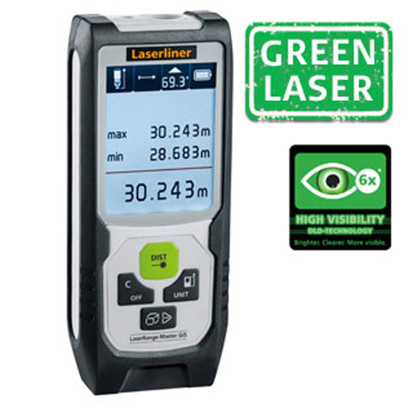 misuratore di distanza laser, laser line range master GI5, Ferramenta Bergamo - Rota Commerciale