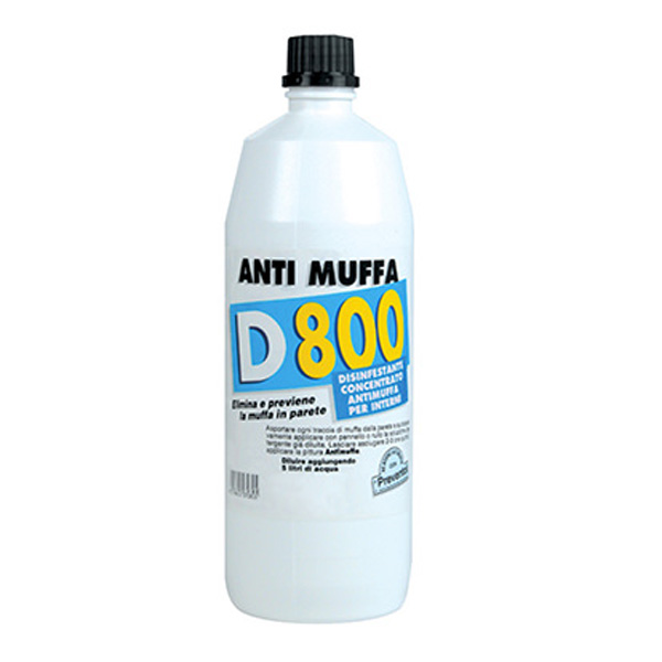 D 800 detergente antimuffa- prodotti antimuffa- trattamento antimuffa-antimuffa per pareti- colorificio Bergamo- Rota Commerciale