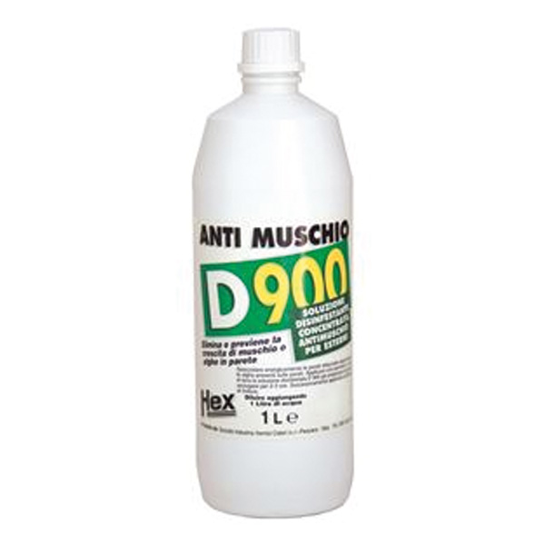 antimuschio, D 900 detergente antimuschio, prodotti antimuschio per cemento, colorificio Bergamo, Rota Commerciale Bergamo