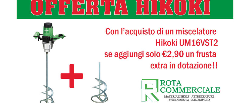 Offerte Hikoki- Miscelatore UM16VST2