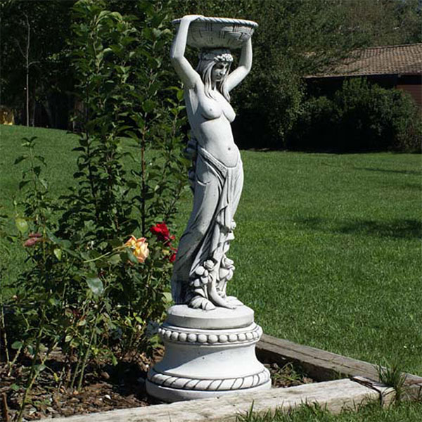 Statua femminile da giardino Cerere-Giardinaggio-Rota Commerciale