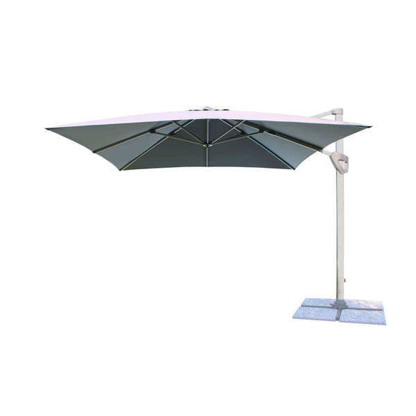 ombrellone grigio 3x3 darwin, ombrellone da giardino, ombrello da esterno, ombrellone in metallo, ombrelloni giardino, ombrelloni metallo, ombrelloni da esterno, ombrellone da esterno