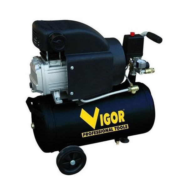 Compressore ad aria compressa Vigor VCA-24L, Ferramenta Bergamo , Rota Commerciale Bergamo