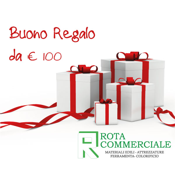 Buono regalo online €100- Ferramenta- Rota Commerciale