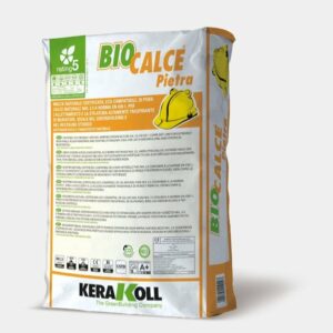 biocalce pietra kerakoll, kerakoll bio calce pietra, malta eco-compatibile, malta certificata, rota Commerciale Bergamo, Materiali edili Bergamo, biocalce pietra