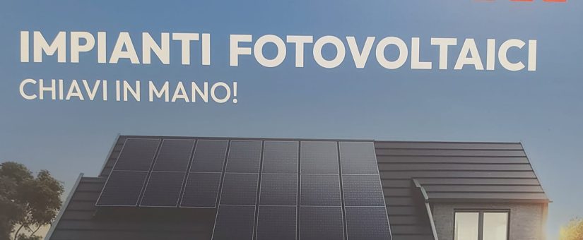 NOVITA’: Impianti fotovoltaici chiavi in mano