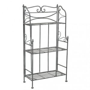 ÉTAGÈRE CLAUDE 3 PIANI BIANCO OSSIDATO