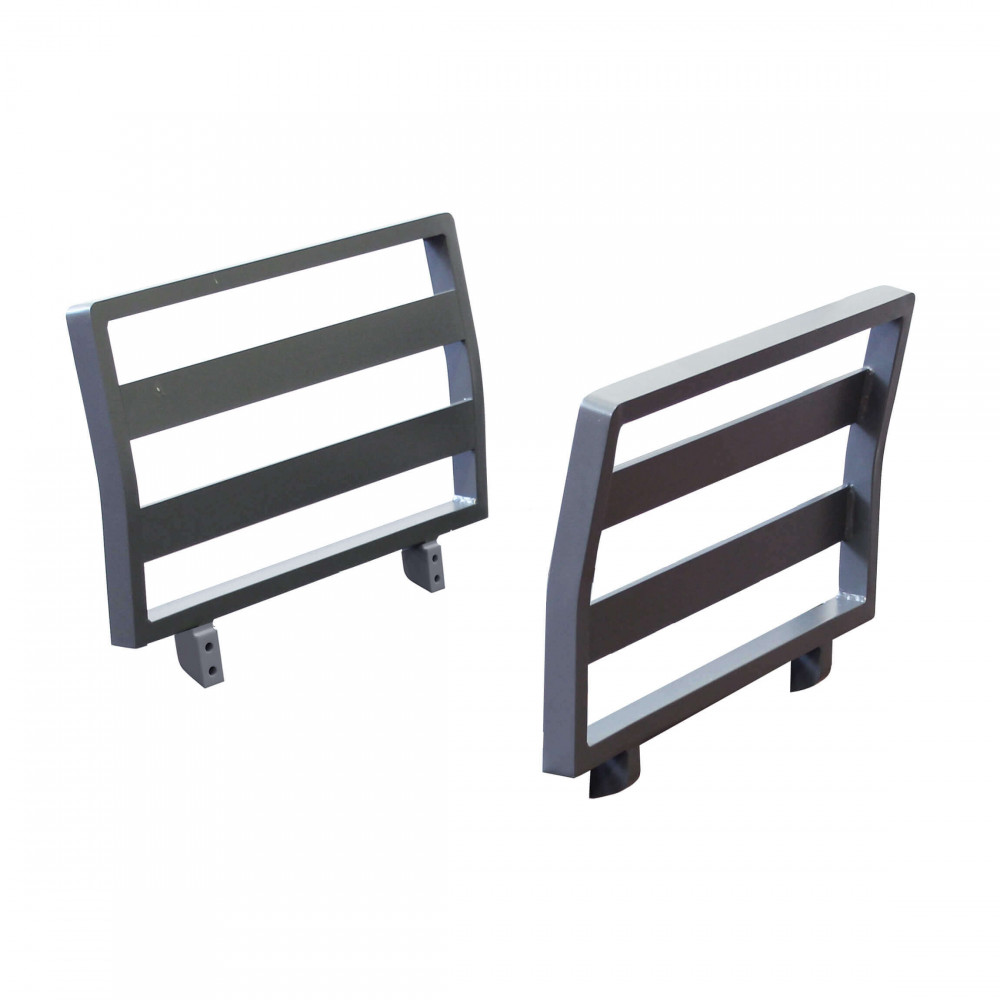 Coppia di braccioli per salotto modulare da esterno Oceania in alluminio, salotto modulare, divano modulare, arredo giardino Bergamo, giardinaggio Bergamo, Rota commerciale Bergamo, salotto modulare da esterno, salotto modulare in alluminio,