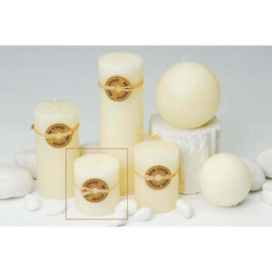CANDELA CILINDRICA PROFUMATA AVORIO 7 CM
