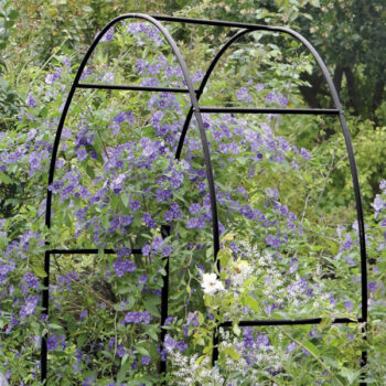 Arco in ferro nero per rose da giardino acquista QUI