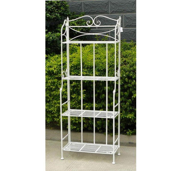 Étagère , scaffale in ferro battuto da giardino, fioriere in ferro battuto. arredo giardino Bergamo, Giardinaggio Bergamo, -Rota Commerciale Bergamo, complemento d'arredo giardino