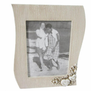 PORTAFOTO SHABBY CHIC ONDA TORTORA 14,5 X 19,5