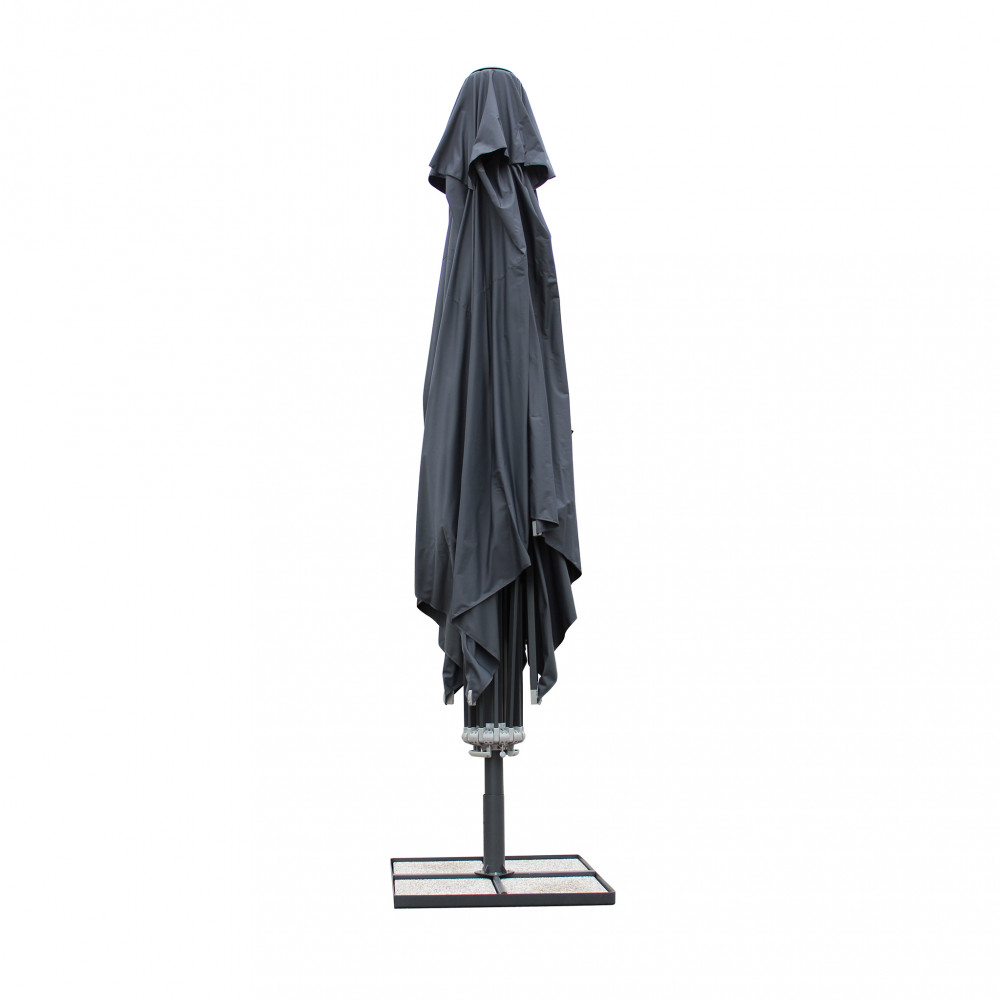 OMBRELLONE GIOVE P/C ANTRACITE 5 X 5