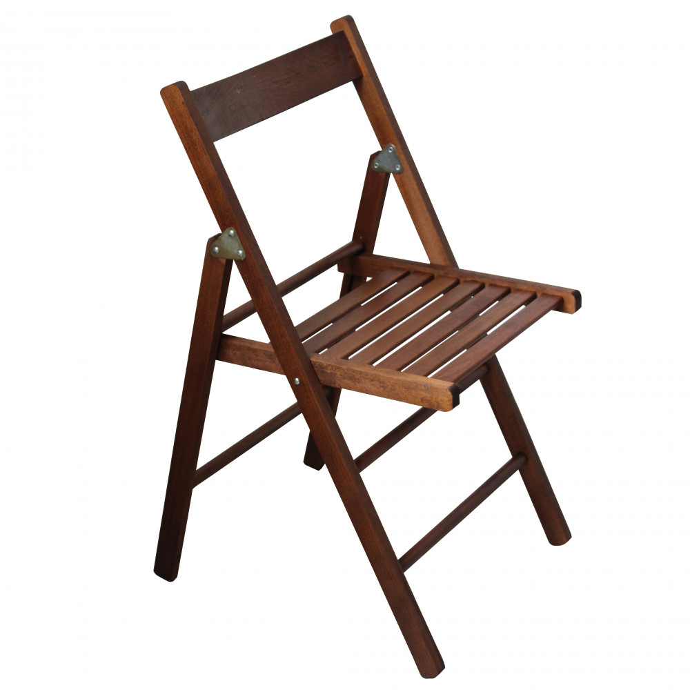 SEDIA PIEGHEVOLE TINTA NOCE