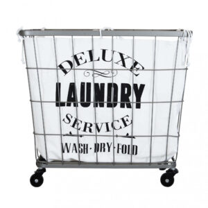 PORTA BIANCHERIA IN FERRO E STOFFA HÉLÈNE