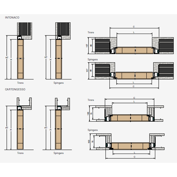 porta filo muro a battente reversibile Xreverx, porte per intern, porte filo muro reversibili, porte interne,porte a filo muro, porta rasomuro porta a filomuro, metariali edili Bergamo, Rota Commerciale Bergamo