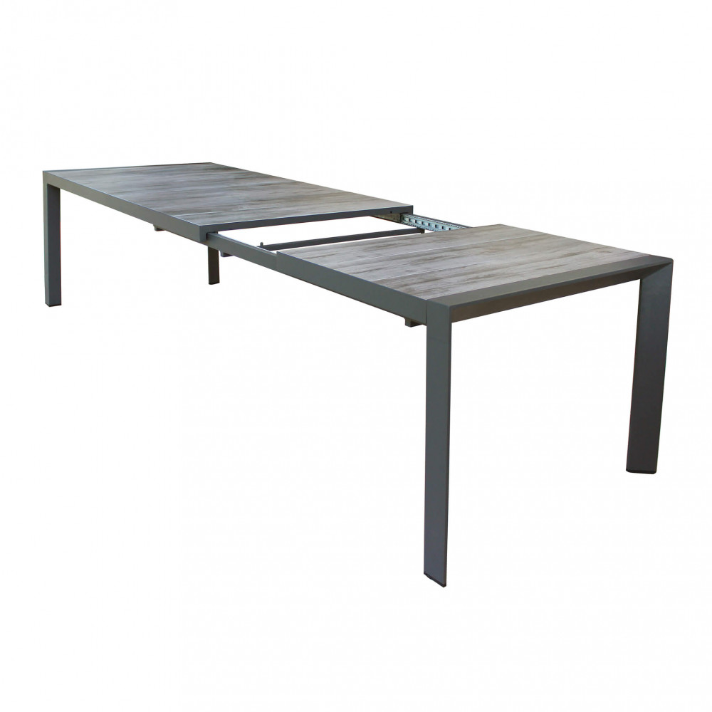 tavolo giardino allungabile Newport, tavolo esterno, tavoli in gres effetto legno allungabile, arredo giardino Bergamo, Giardinaggio Bergamo, Rota commerciale Bergamo