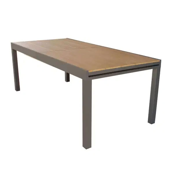 tavolo tenerife bianco e taupe, tavolo da esterno allungabile , tavolo da giardino allungabile, tavoli da esterno, tavoli da giardino, arredo giardino Bergamo, giardinaggio Bergamo, Rota Commerciale