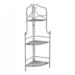 ÉTAGÈRE ROSALIE 3 PIANI BIANCO OSSIDATO