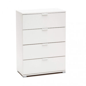 CASSETTIERA 4 CASSETTI BIANCA