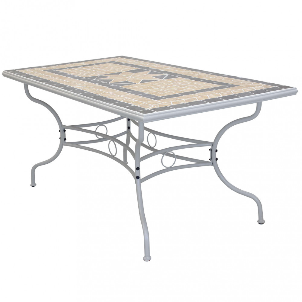 TAVOLO RETTANGOLARE PERSE 160 X 90