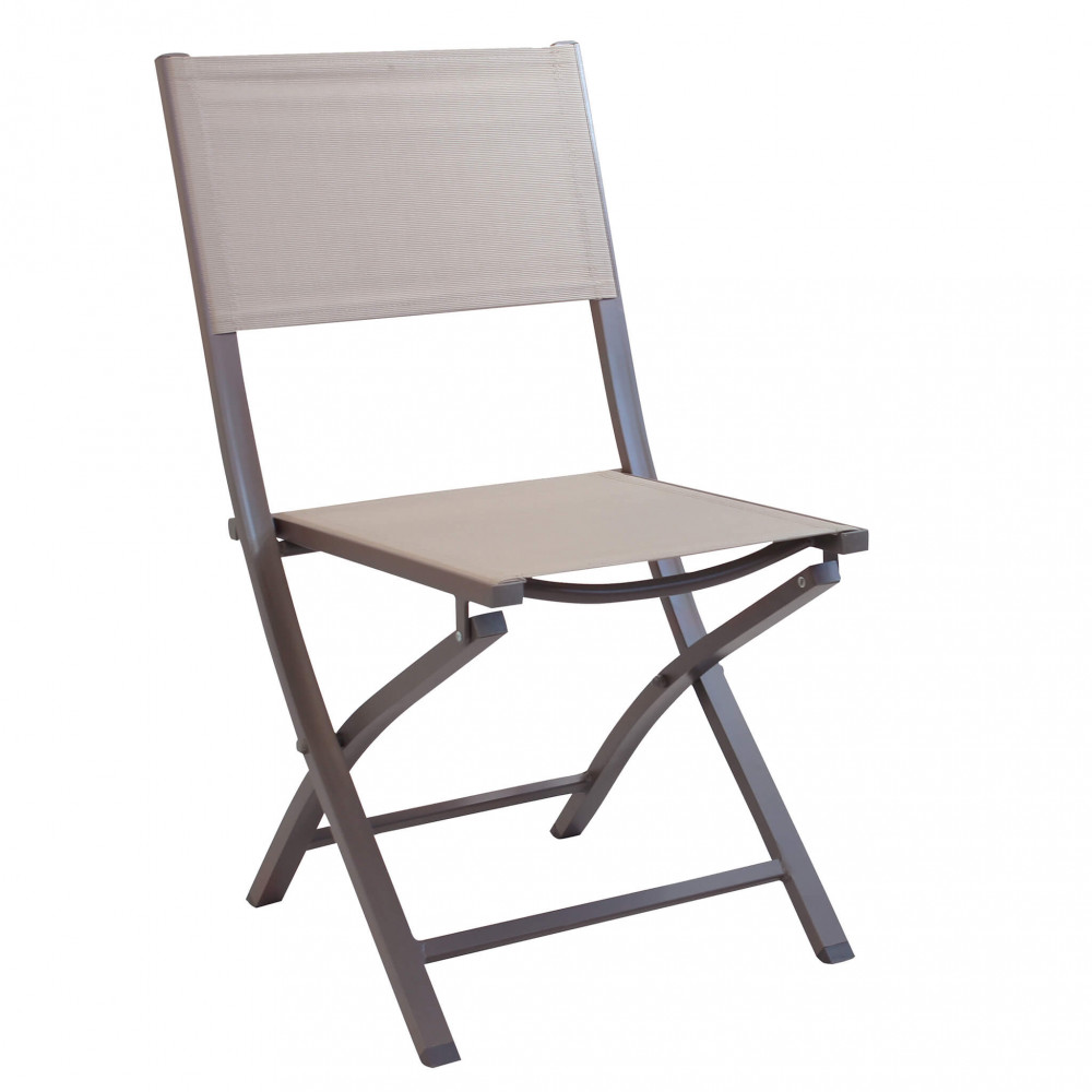 sedia pieghevole da giardino California, sedia pieghevole da giardino, taupe, arredo giardino Bergamo, sedie pieghevoli da giardino, Rota Commerciale Bergamo, Giardinaggio Bergamo