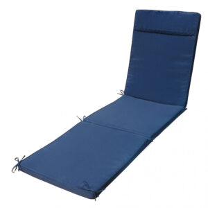 CUSCINO REAL LETTINO QUADRI BLU