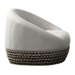 POLTRONA GIREVOLE LAFAYETTE C/CUSCINI