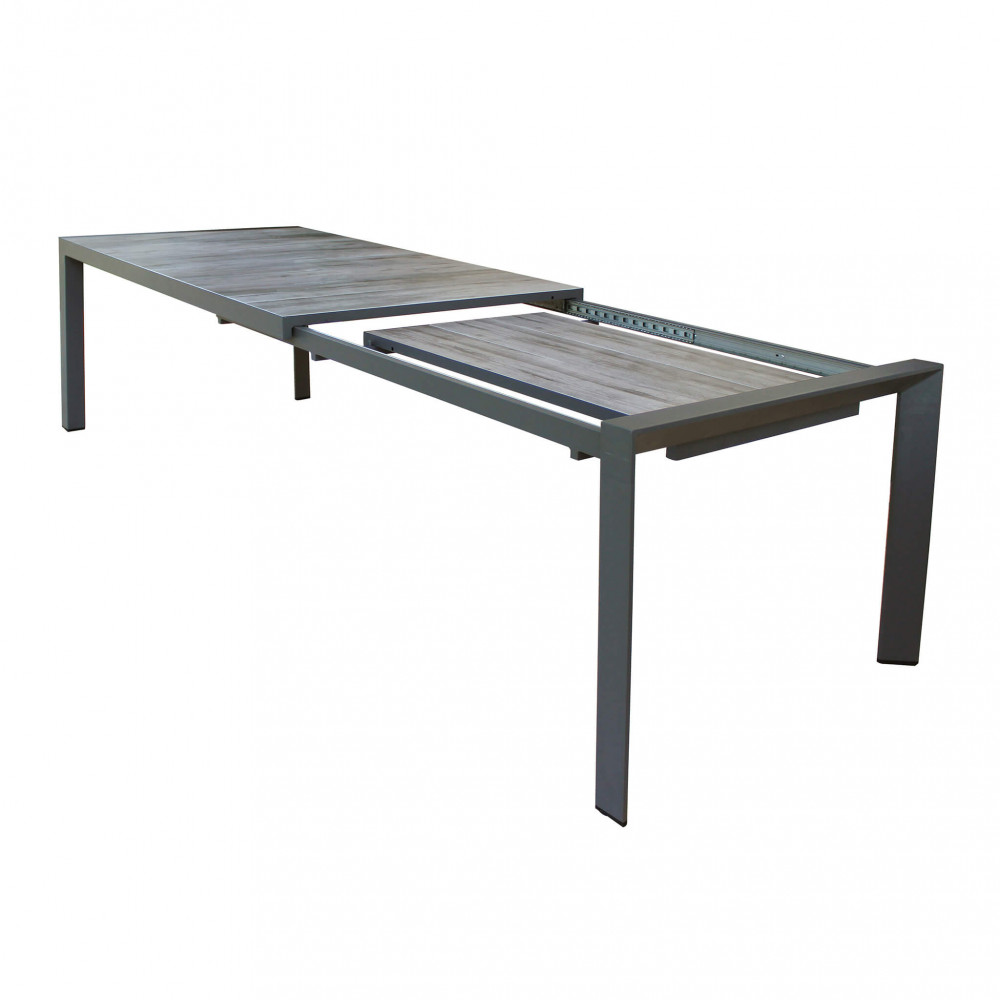 tavolo giardino allungabile Newport, tavolo esterno, tavoli in gres effetto legno allungabile, arredo giardino Bergamo, Giardinaggio Bergamo, Rota commerciale Bergamo