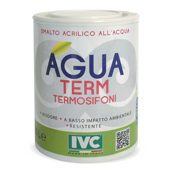 Agua Term, smalto per termosifoni, smalto acrilico all'acqua. smalto per caloriferi, colorificio Bergamo, Rota Commerciale Bergamo