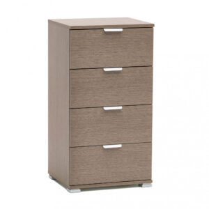 MOBILETTO 4 CASSETTI ROVERE GRIGIO