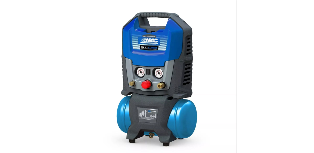 compressore aria suitecase6 ABAC, ferramenta Bergamo, Rota Commerciale Bergamo