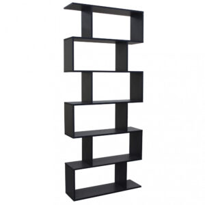 LIBRERIA ALANA GRIGIA E NATURALE