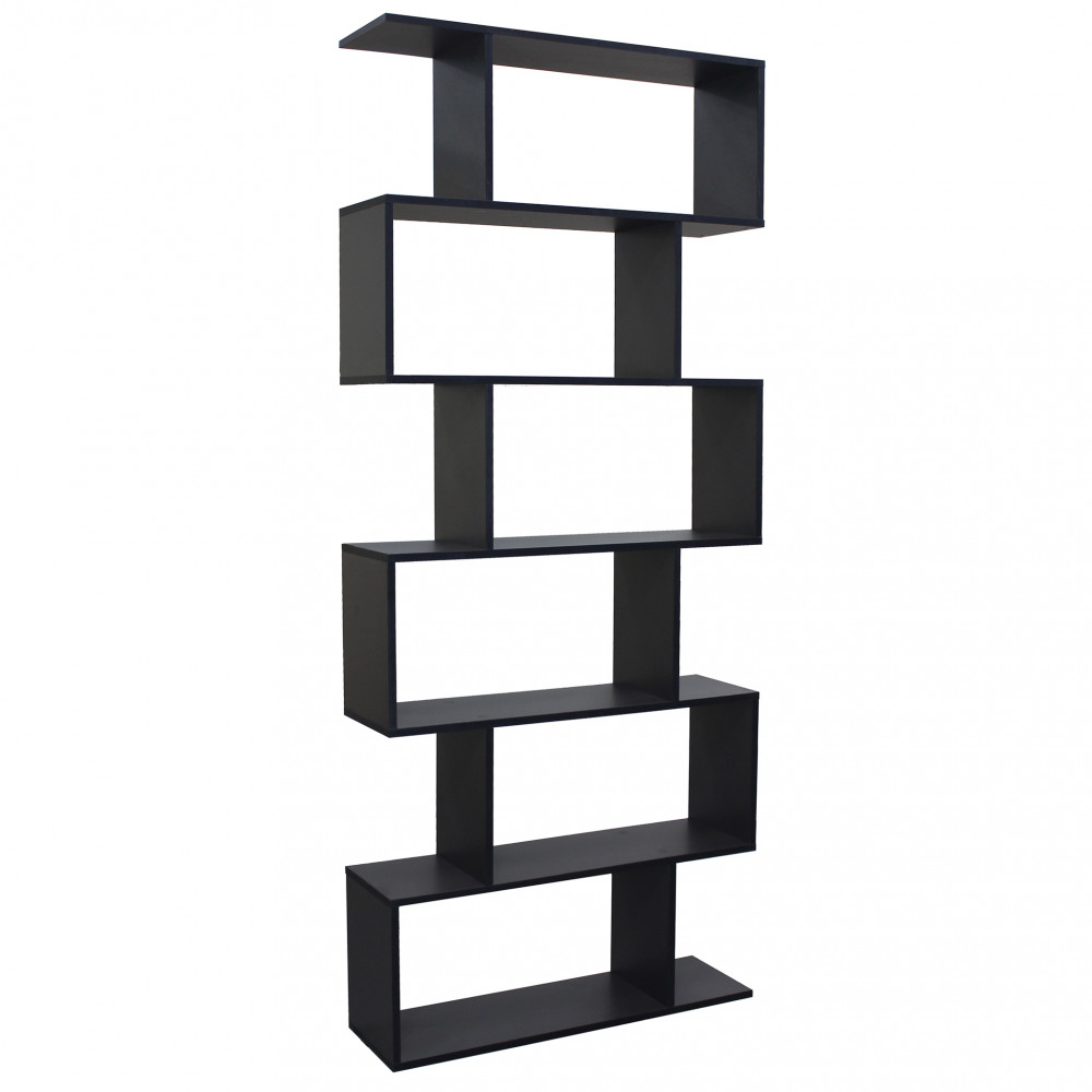 LIBRERIA ALANA GRIGIA E NATURALE