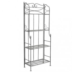 ÉTAGÈRE NOELLE 4 PIANI BIANCO OSSIDATO