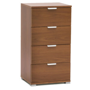 MOBILETTO 4 CASSETTI TINTA NOCE