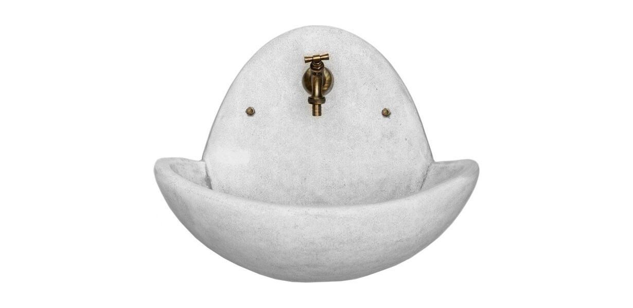 Fontana a muro Fradusta, da giardino, fontana a parete da giardino, Arredo Giardino Bergamo, Fontana Bergamo, Giardinaggio Bergamo, Rota Commerciale Bergamo