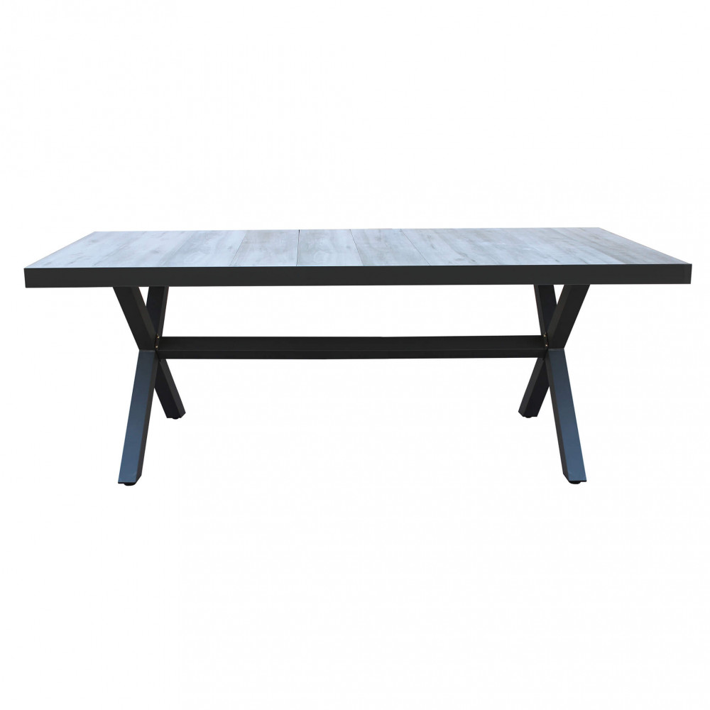 tavolo da giardino, tavolo da esterno, tavolo da giardino fisso, tavolo da esterno fisso, tavolo da giardino antracite, tavolo da esterno antracite, tavolo da giardino con piano in gres effetto legno, arredo giardino , arredo giardino Bergamo, giardinaggio Bergamo, Rota Commerciale Bergamo, giardinaggio