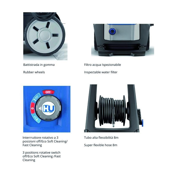 idropulitrice HU-460 Hu-FIRMa, idropulitrice professionale , idropulitrici, idropulitrice ad acqua fredda, Ferramenta Bergamo, - Giardinaggio Bergamo- Rota Commerciale Bergamo