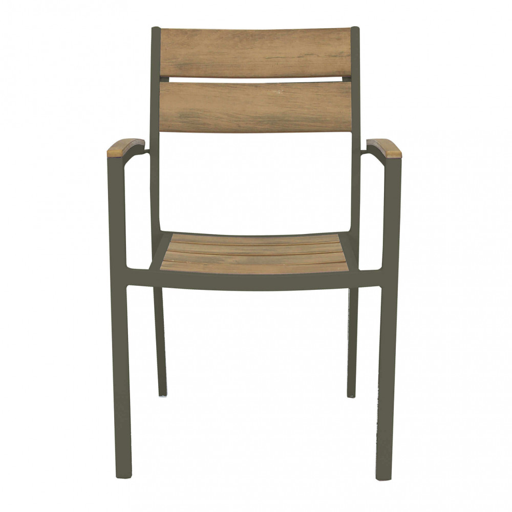 sedie da giardino, sedie da esterno bianca e taupe, sedie effetto legno, sedie polywood, sedia Tenerife, arredo giardino Bergamo, giardinaggio Bergamo , Rota Commerciale Bergamo