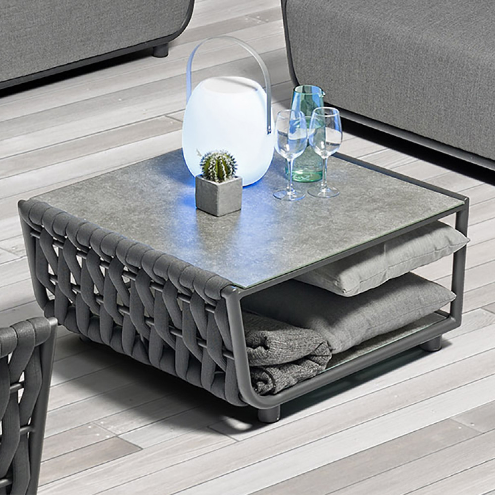 tavolino per salotto componibile da esterno Indonesia in alluminio, salotto componibile, divano componibile, arredo giardino Bergamo, giardinaggio Bergamo, Rota commerciale Bergamo, salotto componibile da esterno, salotto componibile in alluminio, salotto da esterno in corda, salotto componibile in corda, salotto componibile da esterno in corda