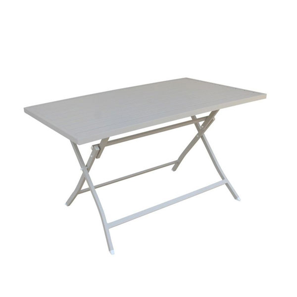 tavolo CALIFORNIA tortora pieghevole 130x77 , tavolo da esterno pieghevole , tavolo da giardino, tavoli da esterno, tavoli da giardino, arredo giardino Bergamo, giardinaggio Bergamo, Rota Commerciale