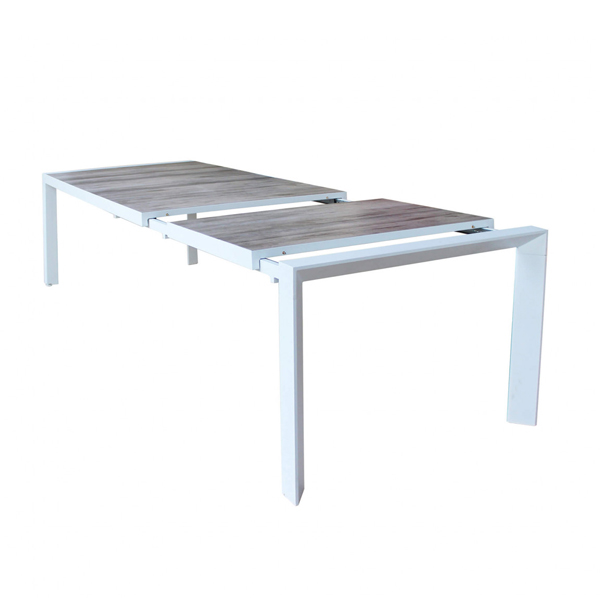 tavolo giardino allungabile Newport tavolo esterno, tavoli in gres effetto legno allungabile, arredo giardino Bergamo, Giardinaggio Bergamo, Rota commerciale Bergamo