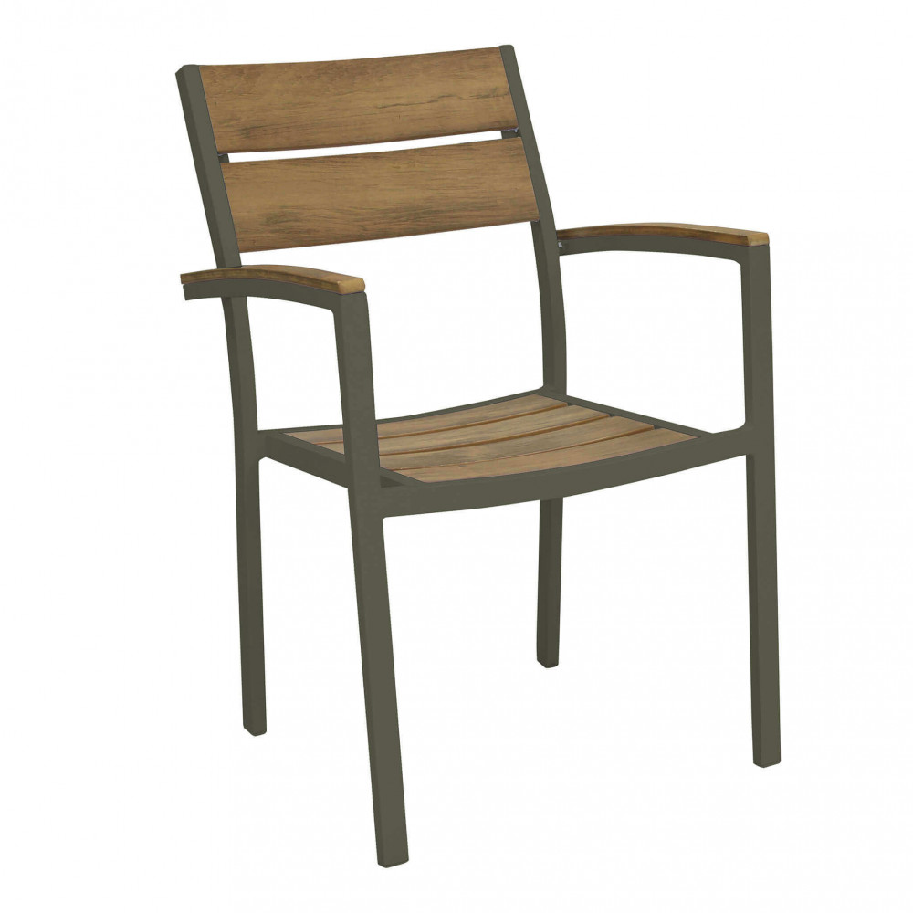 sedie da giardino, sedie da esterno bianca e taupe, sedie effetto legno, sedie polywood, sedia Tenerife, arredo giardino Bergamo, giardinaggio Bergamo , Rota Commerciale Bergamo